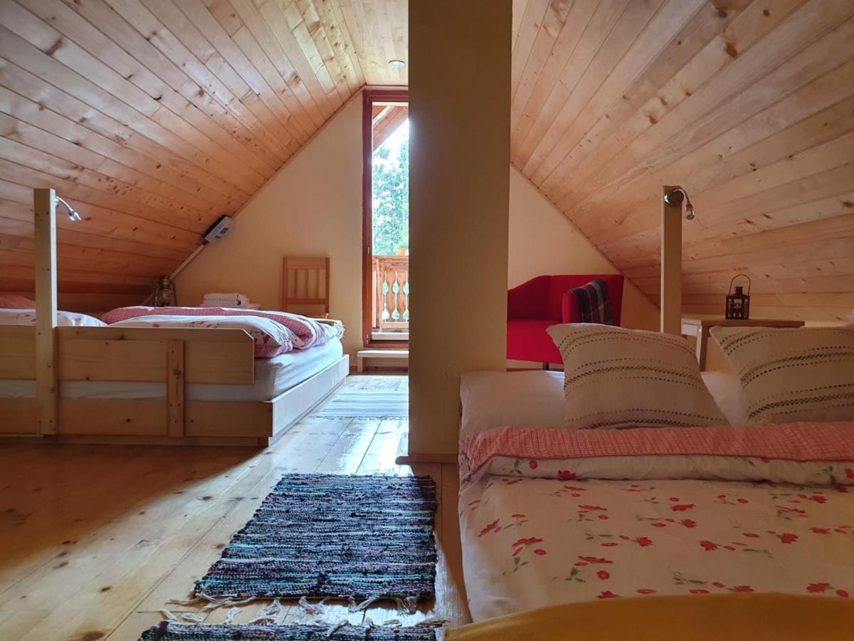 Mountain Eco Chalet Konjska Dolina On 1400 M Asl -Near Pokljuka Srednja Vas v Bohinju Exterior foto